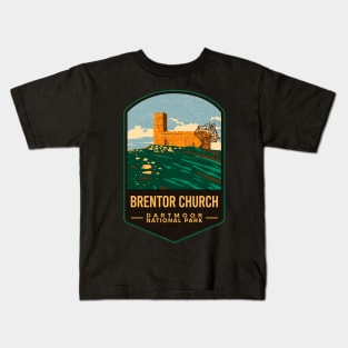 Brentor Church Dartmoor National Park Kids T-Shirt